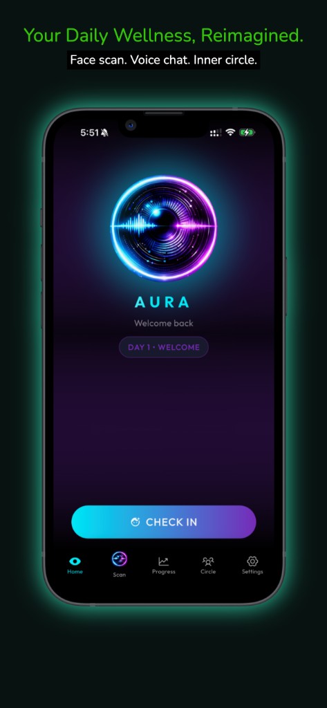 Aura home: your daily wellness companion