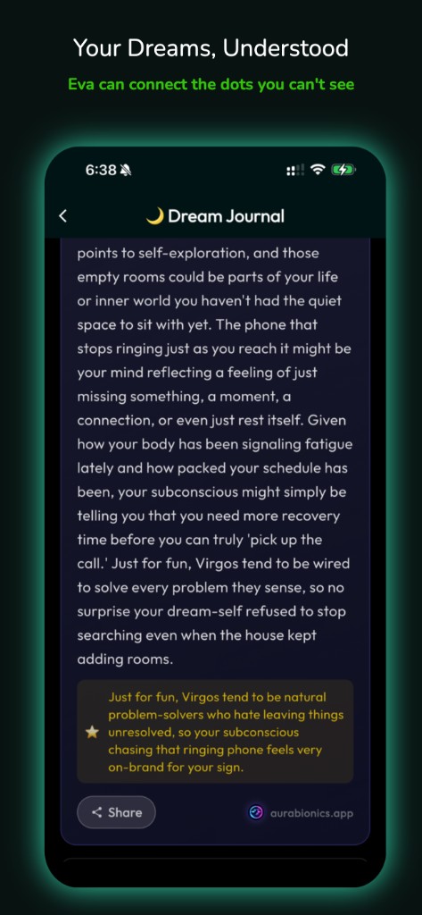 Capture your dreams: Dream Journal